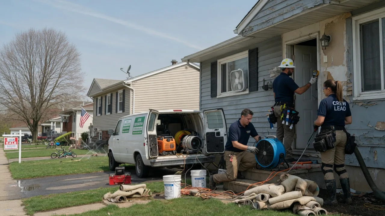 Flood Cleanup in Racine, WI near me