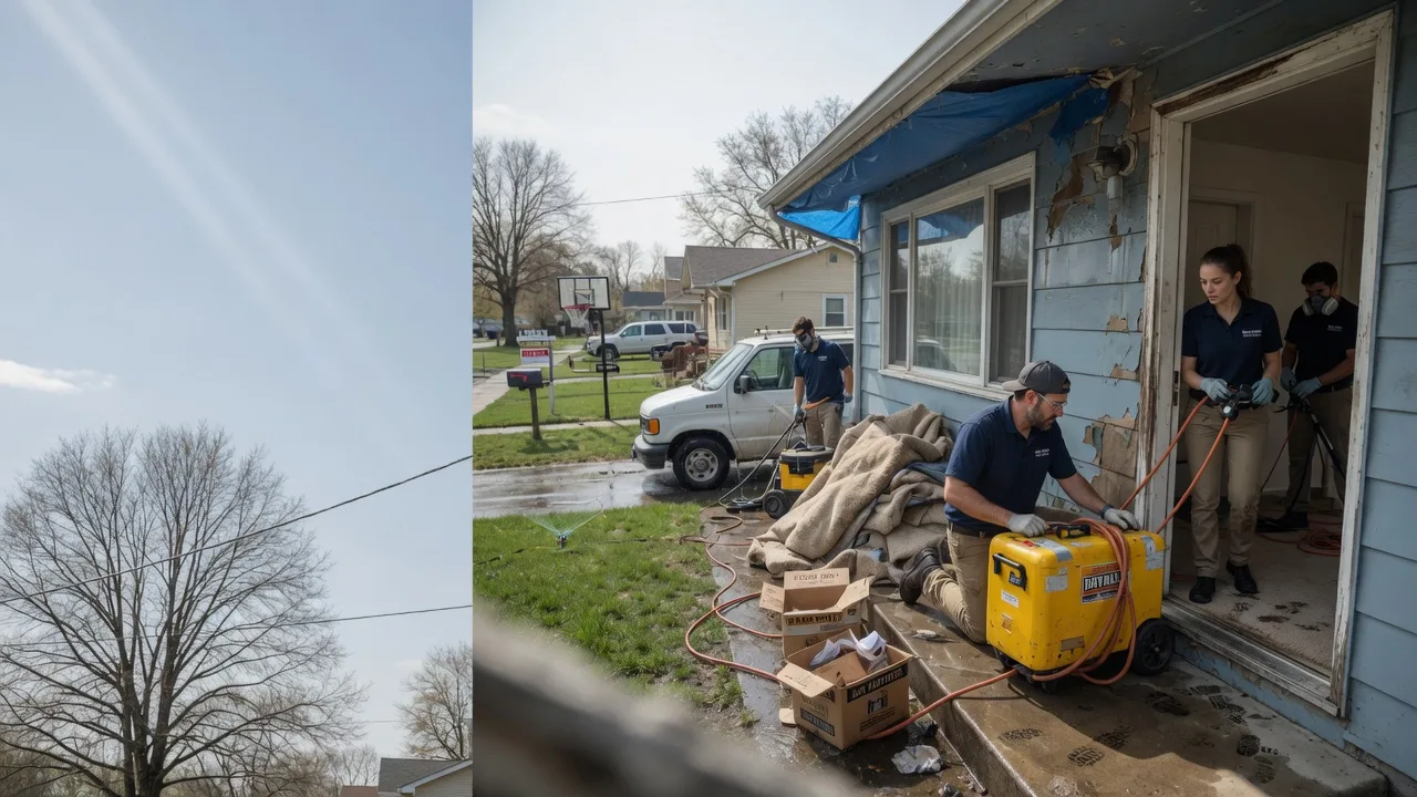 Basement Flood Cleanup in Racine, WI near me
